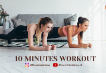 10 Minutes Workout You Should Try Today 10 MINUTES WORKOUT- FIS