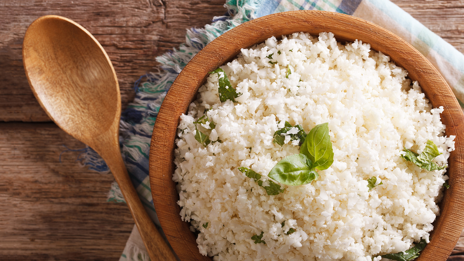 cauliflower Rice instead of white rice