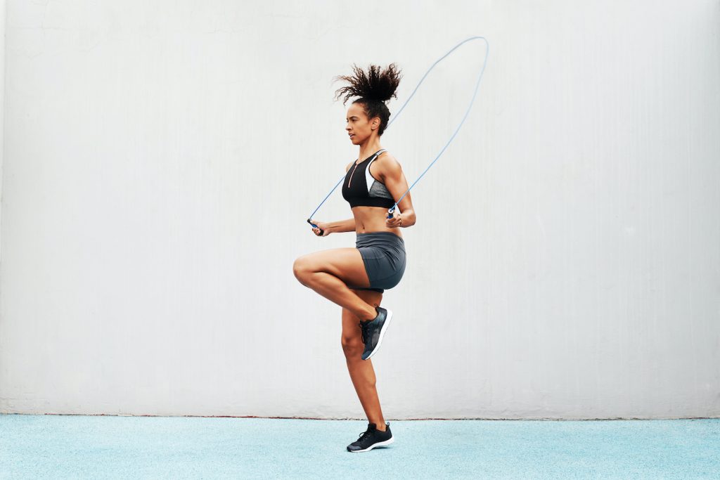 20 Minutes, A Rope And Dumbbells Is All You Need For This Intense Workout