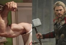 Chris Hemsworth Wants Everyone To Have Arms Like Thor! Chris Hemsworth Wants Everyone To Have Arms Like Thor!