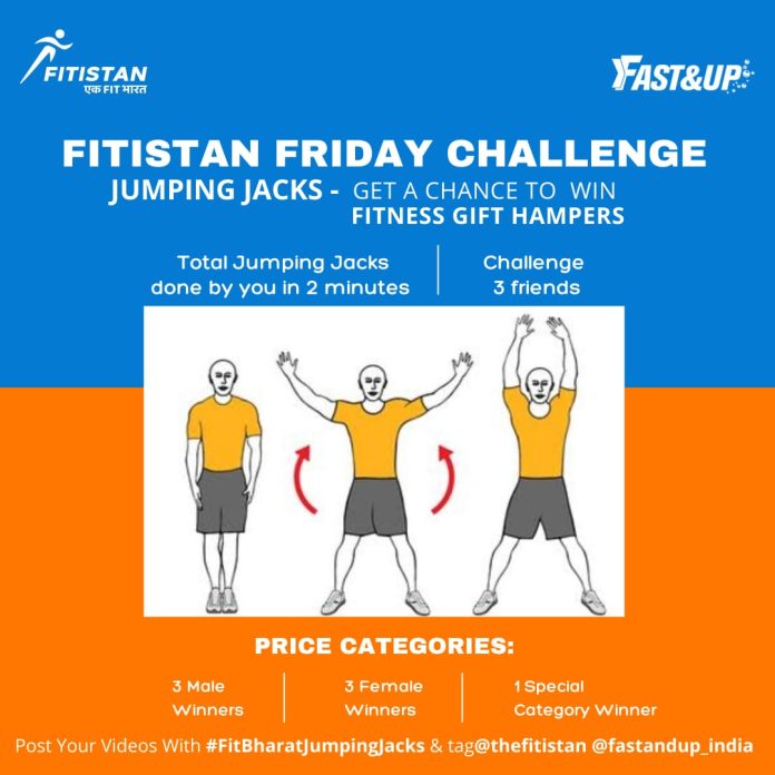 Fitistan Jumping Jacks Challenge The Fitness India Show
