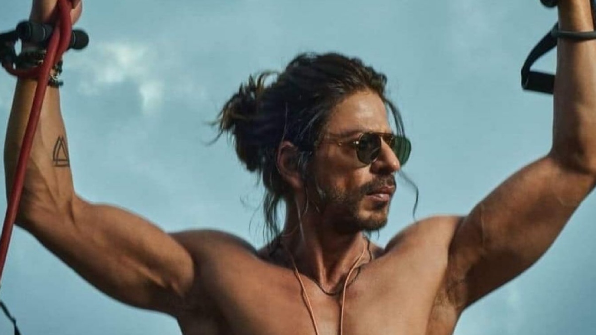According to his fitness trainer, Shah Rukh Khan created his remarkable figure for Pathaan